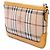 Burberry Beige Haymarket Check Coated Canvas Peyton Crossbody - vista 2