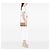 Burberry Beige Haymarket Check Coated Canvas Peyton Crossbody - vista 6