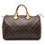 Louis Vuitton Brown Monogram Speedy 35