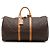 Louis Vuitton Brown Monogram Keepall 55 Braun