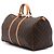 Louis Vuitton Brown Monogram Keepall 55 Braun - Ansicht 2