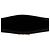 Autre Marque Tarjetero Saint Laurent Black Chevron Grain de Poudre Cassandre Negro - vista 4