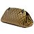 Borsa Bowling Chanel Just Mademoiselle Medium in vernice Ombré Dorata - vista 2