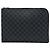 Louis Vuitton Black Damier Graphite Pochette Jour GM Nero