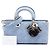 Dior Blue Medium Denim Cannage Lady D Joy Azul - vista 8