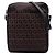 Borsa a tracolla Fendi Brown Zucchino Canvas Marrone Marrone scuro