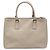 Prada Bolsa Galleria Double Zip Medium em couro Saffiano Cinza Marrom - vista 2