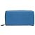Cartera Organizadora de Viaje Prada Blue Saffiano Zip Around Azul