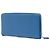Cartera Organizadora de Viaje Prada Blue Saffiano Zip Around Azul - vista 2