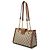 Gucci Beige Small GG Supreme Padlock Tote - Ansicht 2