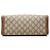 Gucci Beige Small GG Supreme Padlock Tote - Ansicht 3