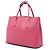 Prada Double Satchel aus Saffiano-Leder Rosa Medium Pink - Ansicht 2