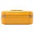 Chanel Yellow Small Lambskin CC Filigree Incognito Vanity Case Giallo Senape - vista 3