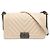 Chanel Brown Old Medium Chevron Caviar Boy Flap Marron Beige