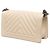 Chanel Brown Old Medium Chevron Caviar Boy Flap Marron Beige - vue 2