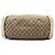 Borsa a tracolla Gucci Beige GG Canvas Horsebit Pelham - vista 3