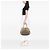Borsa a tracolla Gucci Beige GG Canvas Horsebit Pelham - vista 5