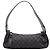Gucci Gray GG Denim Shoulder Bag Brown