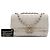 Chanel Beige New Travel Line Medium Nylon Single Flap Bege - vista 7