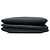 Céline Celine Trio Crossbody Small in Pelle di Agnello Nera Nero - vista 3