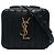 Autre Marque Saint Laurent Vicky Gürteltasche aus schwarzem gestepptem Lammleder mit Monogramm