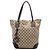 Gucci Beige GG Canvas GG Charm Tote