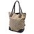 Gucci Beige GG Canvas GG Charm Tote - Ansicht 2