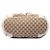 Borsa Satchel Gucci Beige GG Canvas Sukey - vista 3