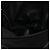 Clutch Flamenco Knot LOEWE in vitello nero Large - vista 4