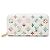 Louis Vuitton White Monogram Garden Zippy Long Wallet
