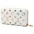 Louis Vuitton White Monogram Garden Zippy Long Wallet - view 2