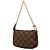Louis Vuitton Brown Damier Ebene Mini Pochette Accessoires Castaño - vista 2