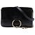 Chloé Faye Sac Crossbody Petit en Daim et Veau Noir