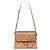 Chloé Faye Crossbody in pelle di vitello e camoscio marrone Medium Marrone chiaro