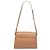 Chloé Faye Crossbody in pelle di vitello e camoscio marrone Medium Marrone chiaro - vista 2