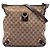 Gucci Borsa a tracolla Abbey D Ring in canvas GG beige