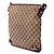 Gucci Borsa a tracolla Abbey D Ring in canvas GG beige - vista 2