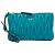 Miu Miu Blue Matelasse Lambskin Leather Clutch Turquoise