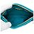 Miu Miu Blue Matelasse Lambskin Leather Clutch Turquoise - view 4