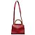Bamboo Borsa Gucci Nymphaea Small in pelle di vitello rossa con bambù Rosso