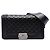 Chanel Black Old Medium Quilted Lambskin Boy Flap