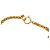 Collana con pendente Chanel Gold CC placcata in oro D'oro - vista 4