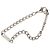 Dior Armband mit Gliederkette aus silberfarbenem Messing und Logo - Ansicht 2