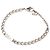 Dior Armband mit Gliederkette aus silberfarbenem Messing und Logo - Ansicht 3