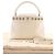 Louis Vuitton White Taurillon Flowers Capucines PM Weiß - Ansicht 15