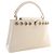 Louis Vuitton White Taurillon Flowers Capucines PM Weiß - Ansicht 8