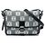 LOEWE Gray Anagram Canvas Umhängetasche mit Klappe Braun