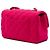 Chanel Mini Rectangular Classic Jersey Single Flap Rosa - vista 2