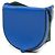 LOEWE Mini Borsa Heel Pouch in pelle di vitello morbida blu - vista 2