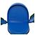 LOEWE Mini Borsa Heel Pouch in pelle di vitello morbida blu - vista 5
